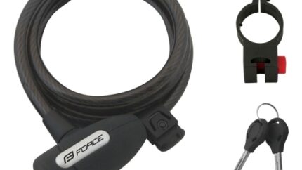 SAJLA NA KLJUČ FORCE 120CM/8MM BLACK