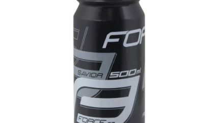 BIDON SAVIOR BLACK-GREY-WHITE 0,5L FORCE